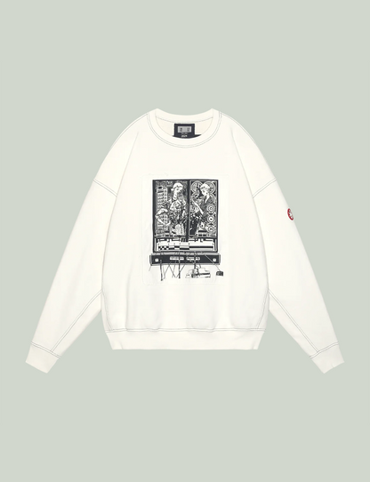 C.E CAV EMPT(シーイー) 2024AW 白スウェット 通販