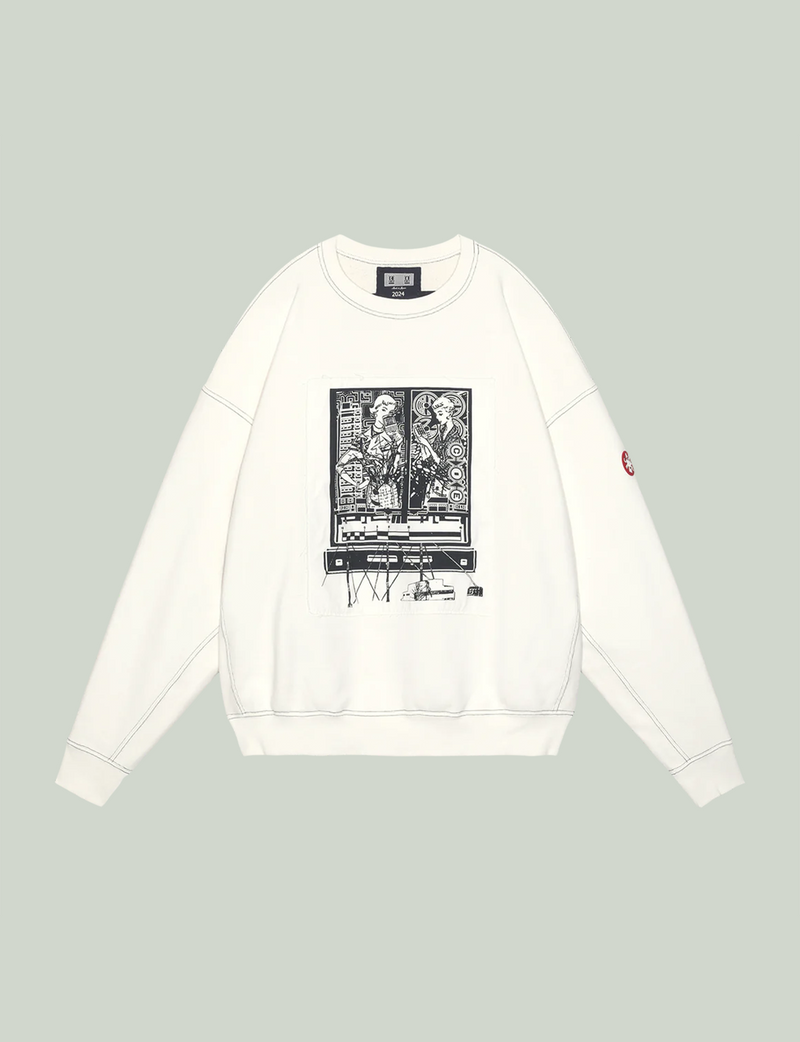 C.E CAV EMPT(シーイー) 2024AW 白スウェット 通販