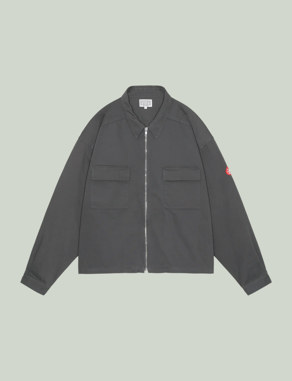 C.E - PATCHED ZIP SHORT SHIRT JACKET – The Contemporary Fix Kyoto