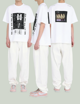 TWO TUCK PANTS WHITE