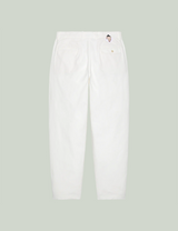 TWO TUCK PANTS WHITE