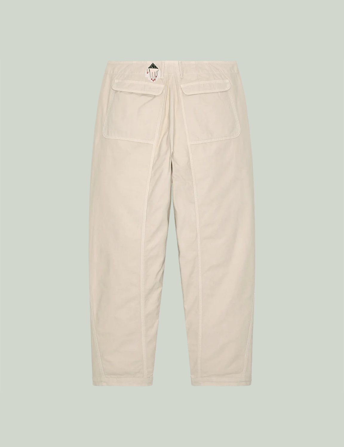 OVERDYE COTTON CASUAL PANTS