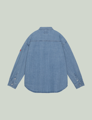 C.E - BLEACHED DENIM BIG SHIRT – The Contemporary Fix Kyoto