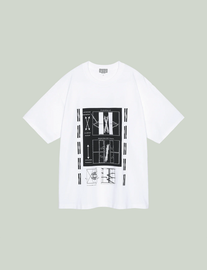 C.E CAV EMPT(シーイー) 2024AW Tシャツ ホワイト 通販