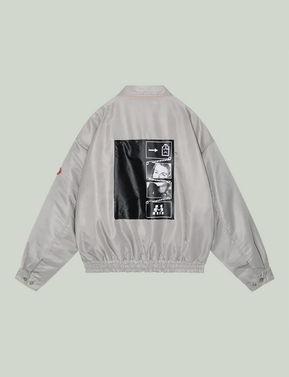 C/N REVERSIBLE ZIP JACKET