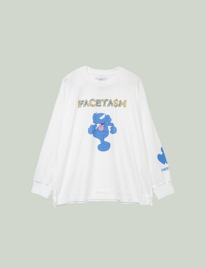 FACETASM×CPD Mr.SHIRAI PRINT LONG TEE