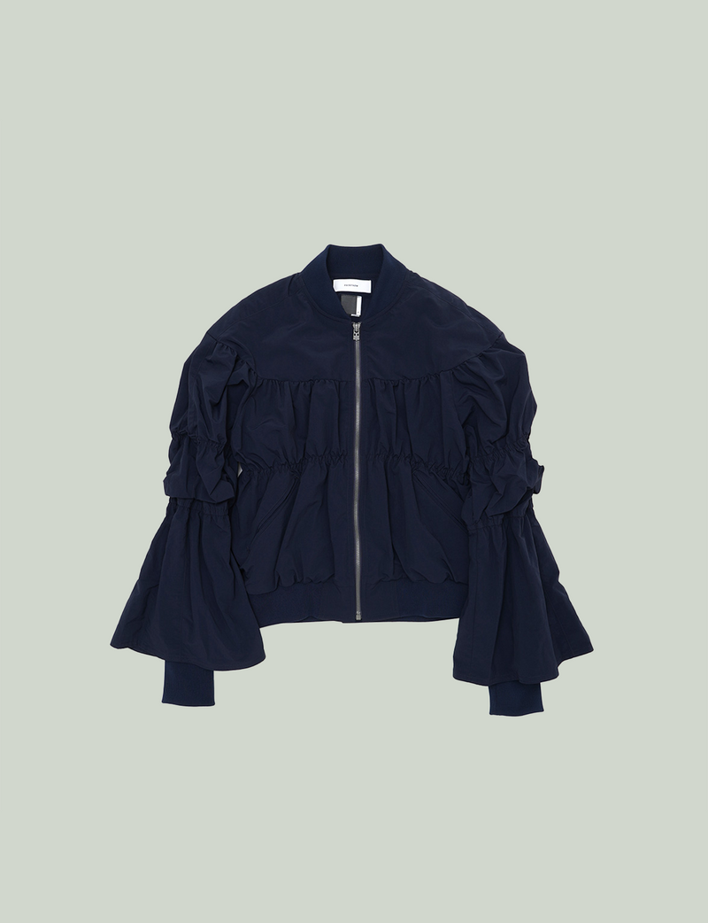 GATHERED SEAM JACKET