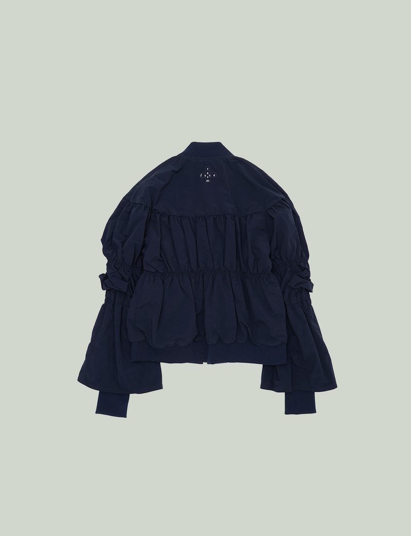 GATHERED SEAM JACKET