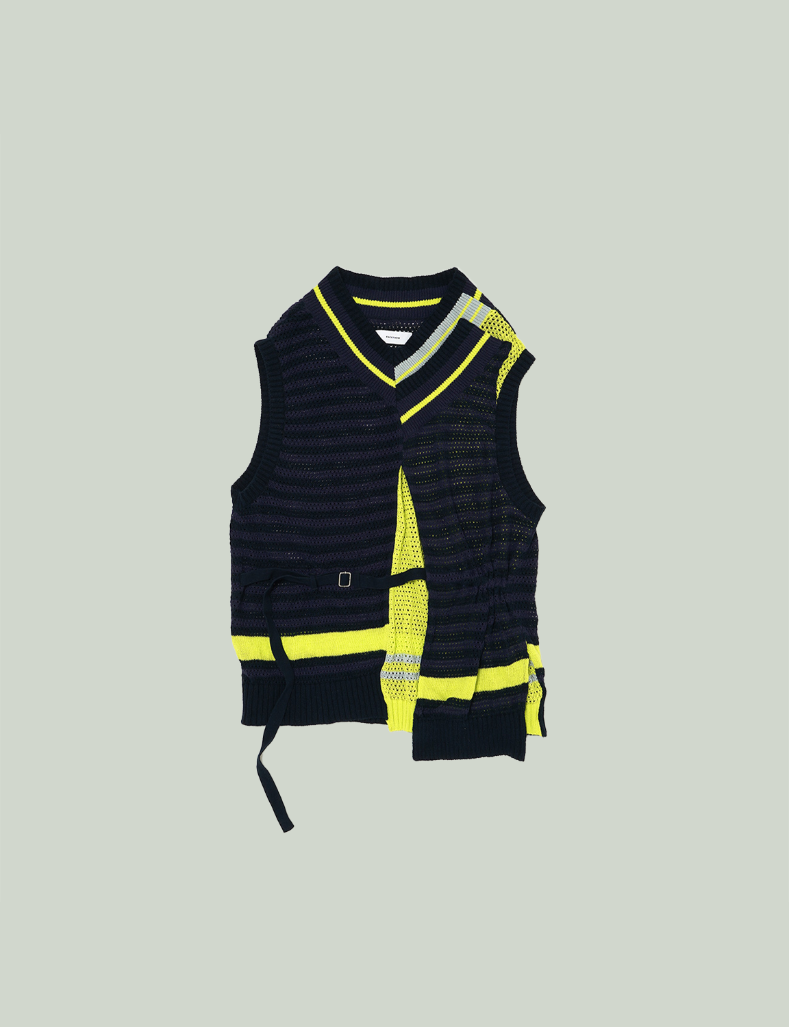 LAYERED MESH KNIT VEST