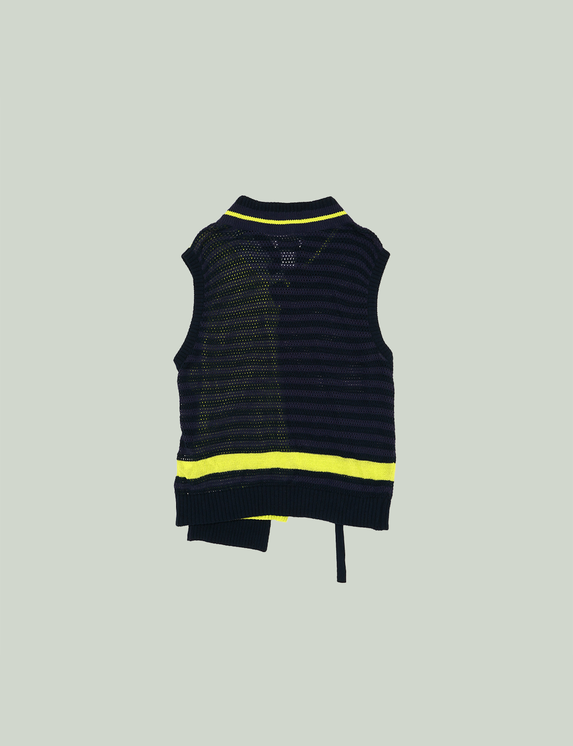 LAYERED MESH KNIT VEST