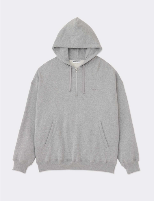 SOHY HALF ZIP UP HOODIE