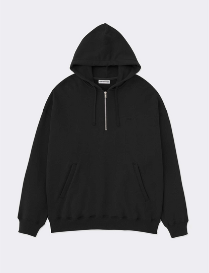 SOHY HALF ZIP UP HOODIE