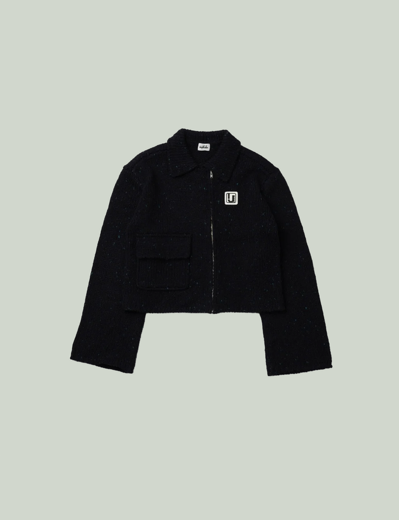 POCKET KNIT JACKET