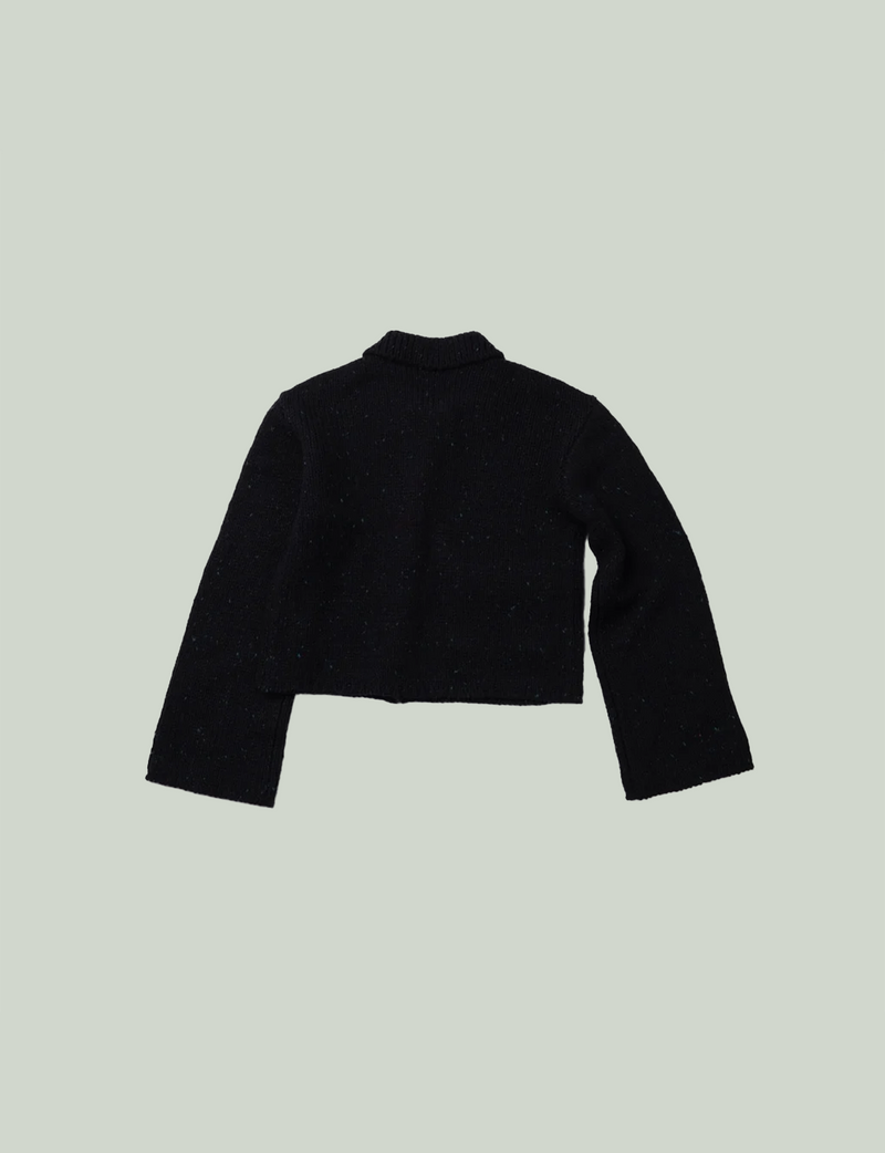 POCKET KNIT JACKET