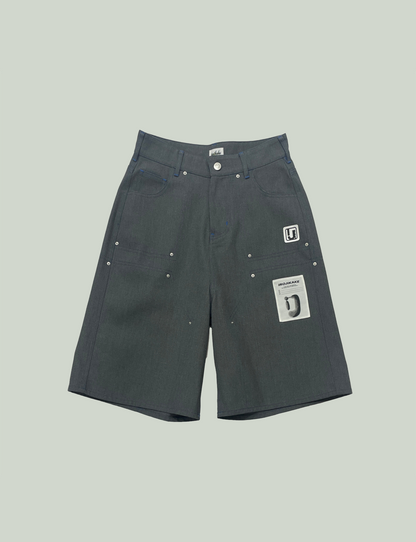 Double stitch short pants