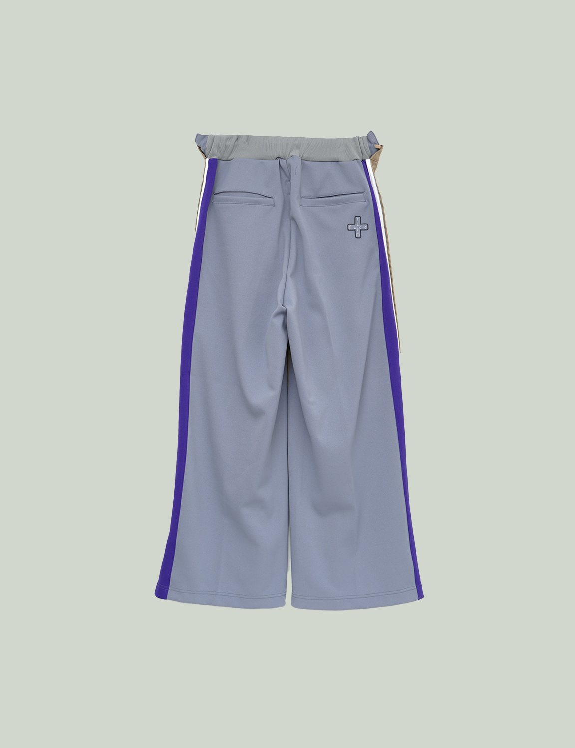 JERSEY MERGING CHINO PANTS