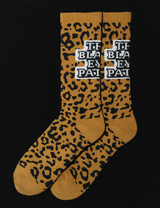 LEOPARD OG LABEL SOCKS