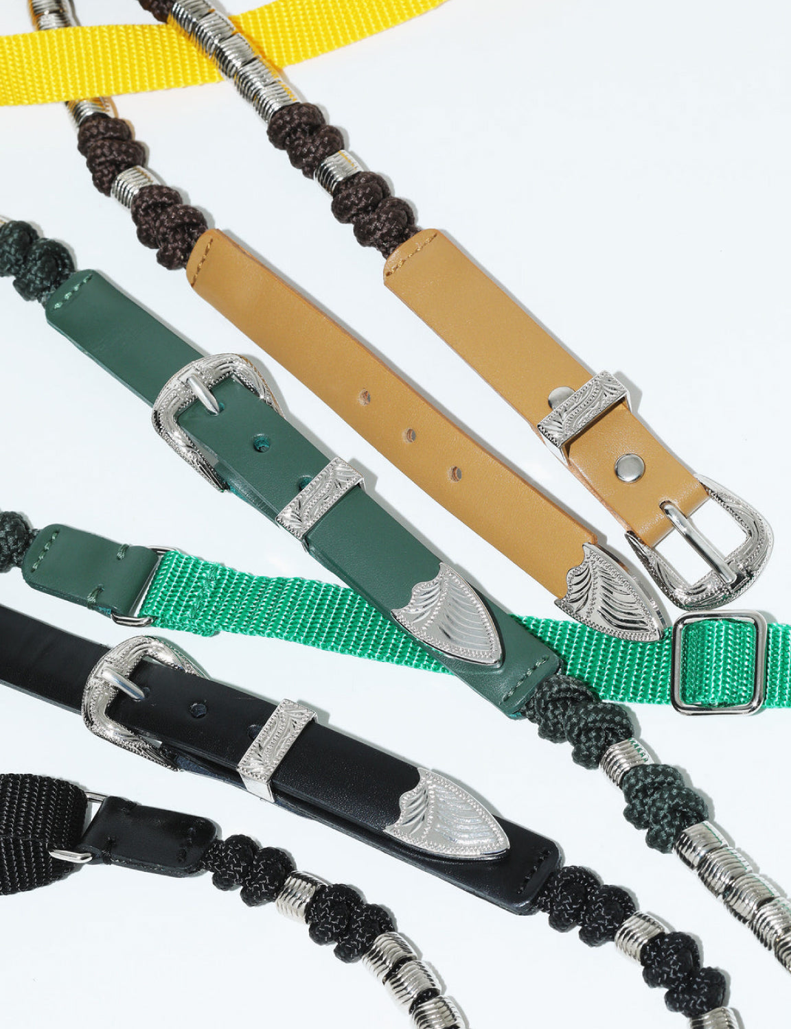 TOGA VIRILIS - METAL BEADS BELT – The Contemporary Fix Kyoto