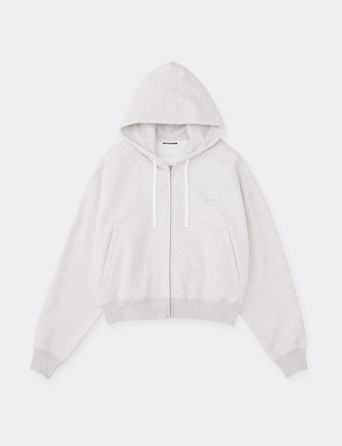 SOHY SHORT ZIP UP HOODIE