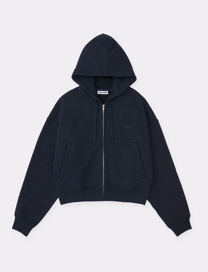 SOHY SHORT ZIP UP HOODIE