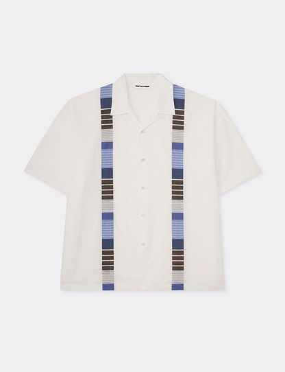 BORDER STRIPE CUBAN S/S SHIRT