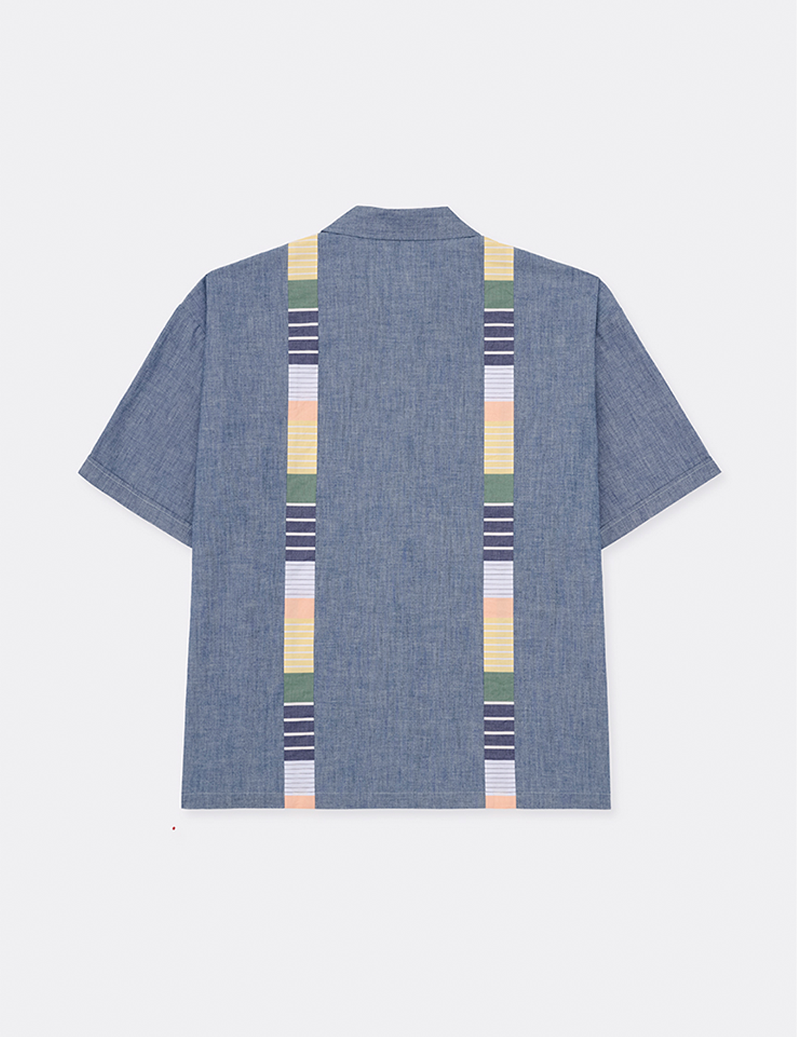 BORDER STRIPE CUBAN S/S SHIRT