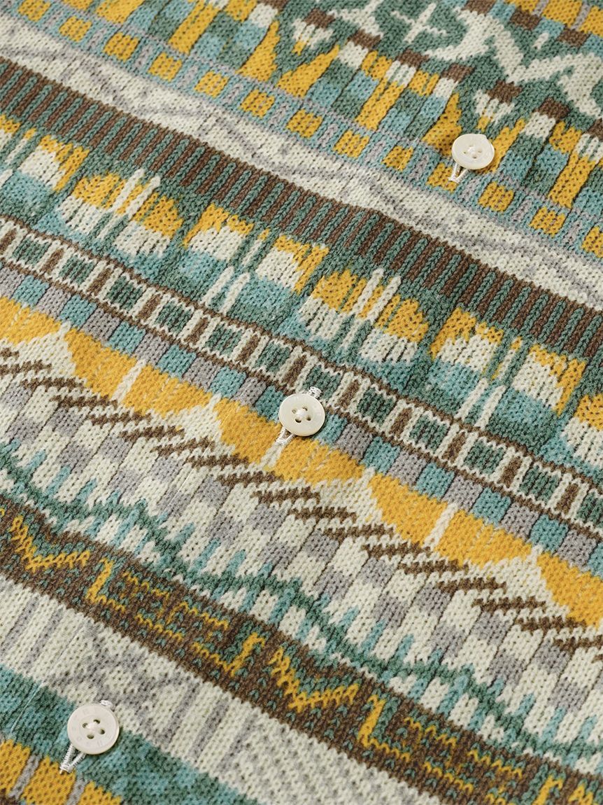 FAIRISLE TROMPE L'OEIL SHIRT