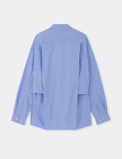 THOMAS MASON TUCKED DETAIL OVERSIZED SHIRT