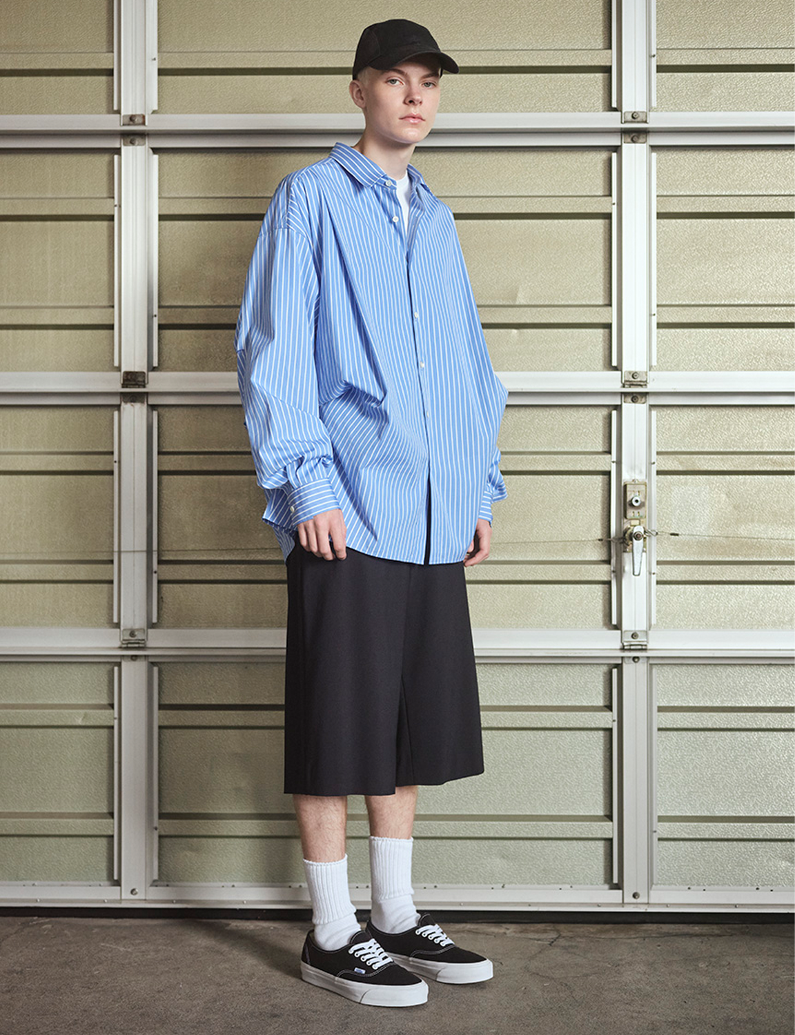 THOMAS MASON TUCKED DETAIL OVERSIZED SHIRT