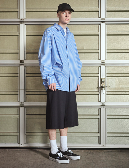 THOMAS MASON TUCKED DETAIL OVERSIZED SHIRT