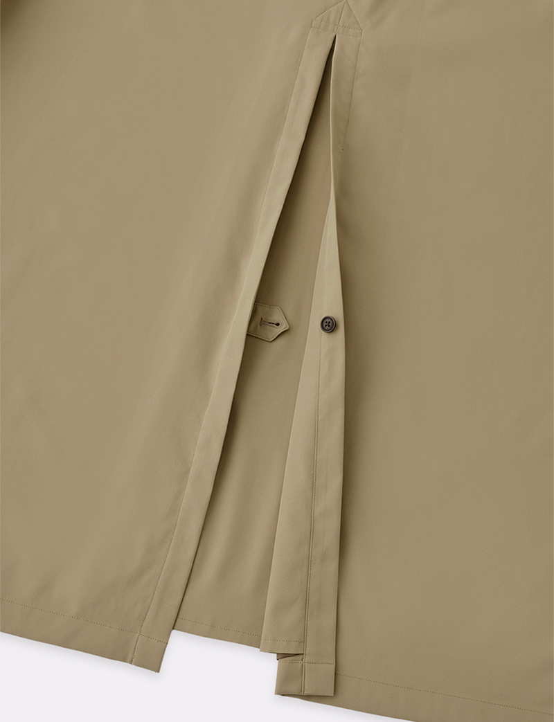 ARMHOLE SLIT TRENCH COAT