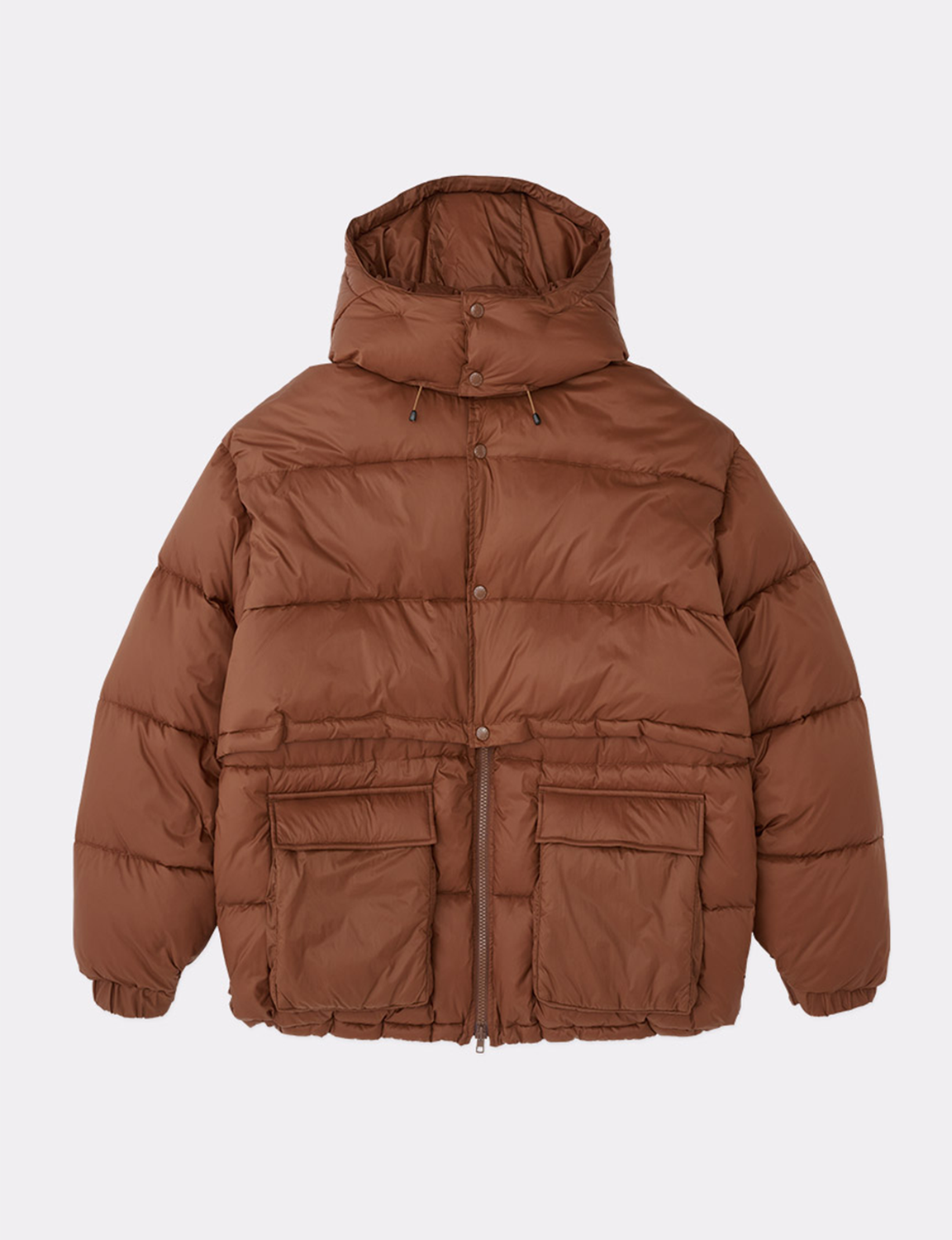 LAYER FRONT PUFFER JACKET