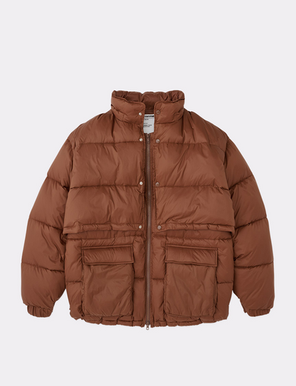 LAYER FRONT PUFFER JACKET