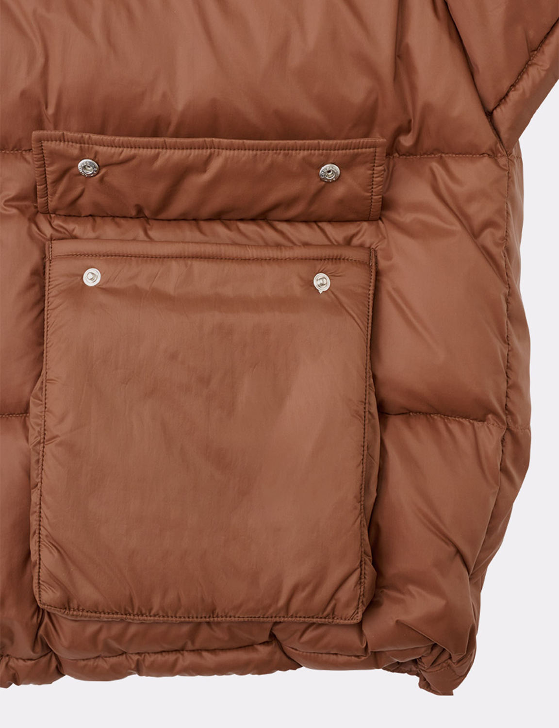 LAYER FRONT PUFFER JACKET