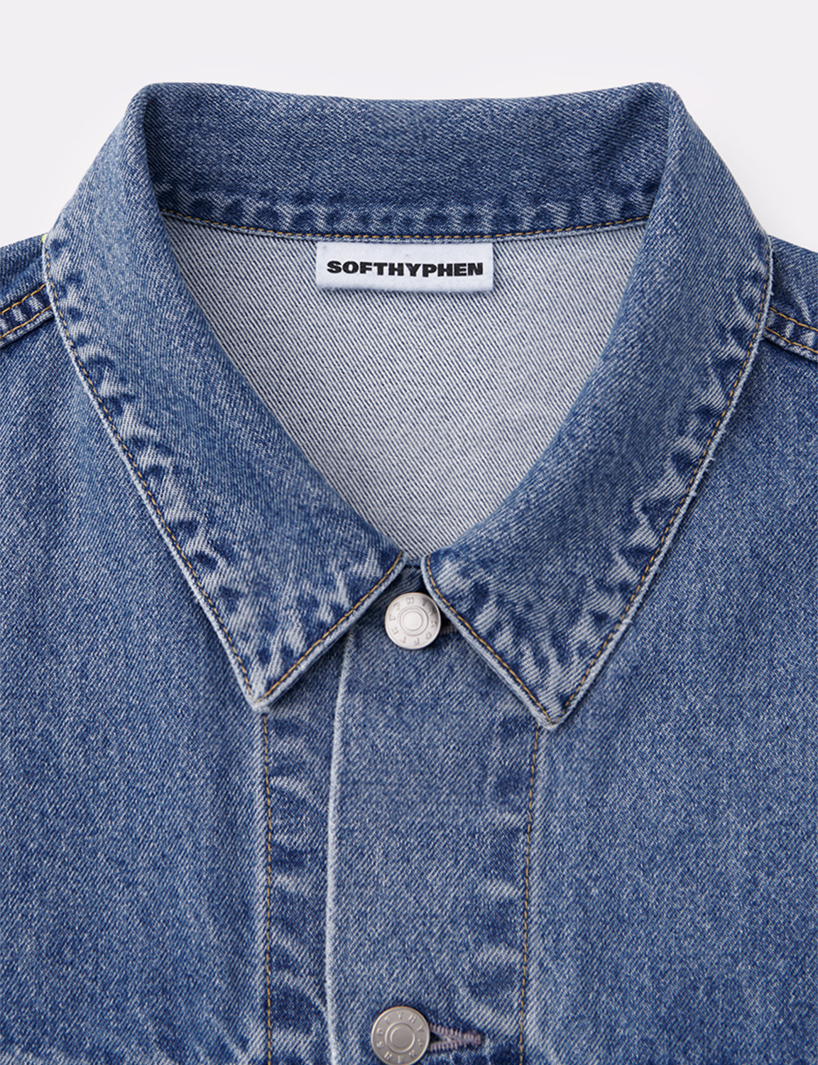 ARMHOLE SLIT DENIM JACKET