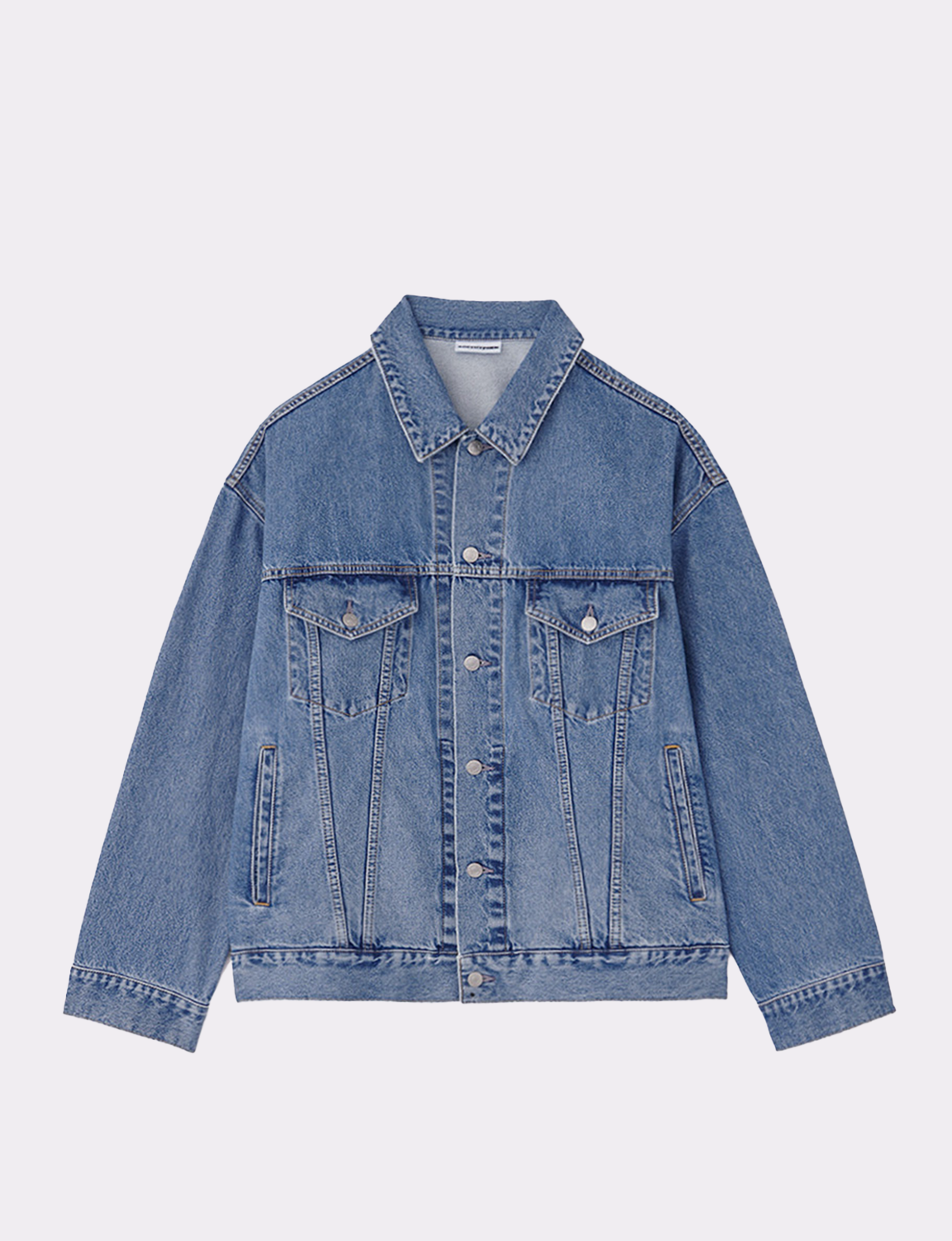 ARMHOLE SLIT DENIM JACKET