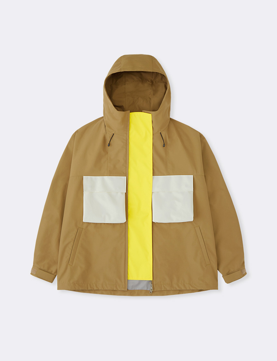 BIG POCKET NYLON SHELL PARKA