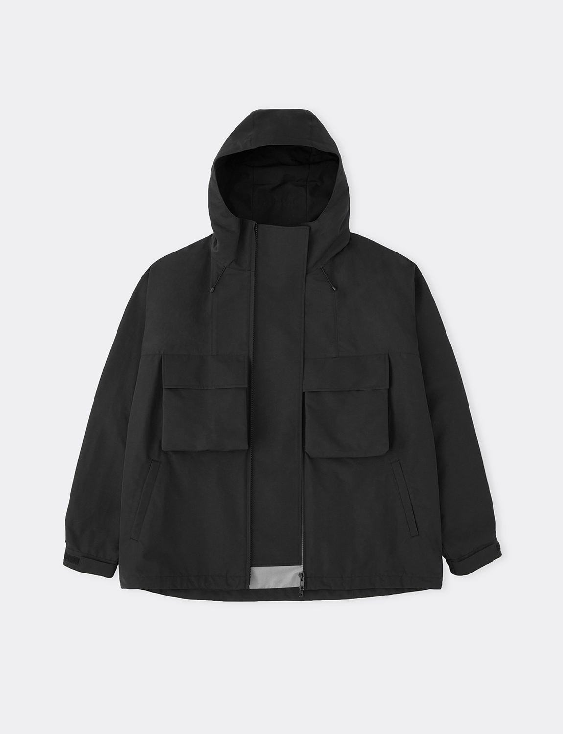 BIG POCKET NYLON SHELL PARKA