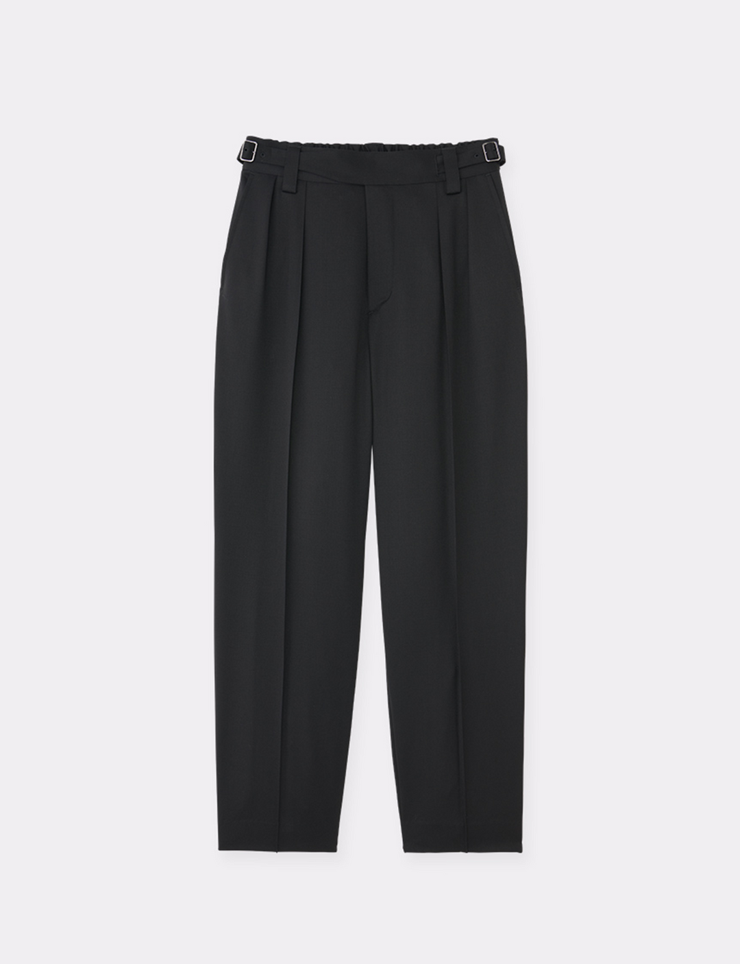 SOFTHYPHEN - WOOL BELTED PIN TUCK TROUSERS – The Contemporary Fix