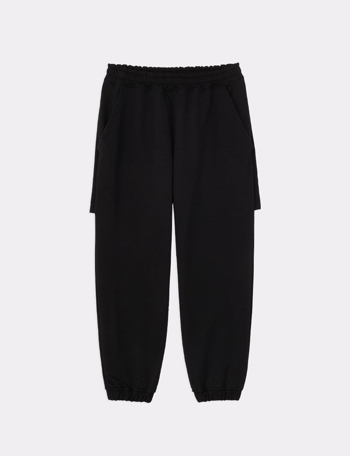 BACK LAYERED SWEAT PANTS