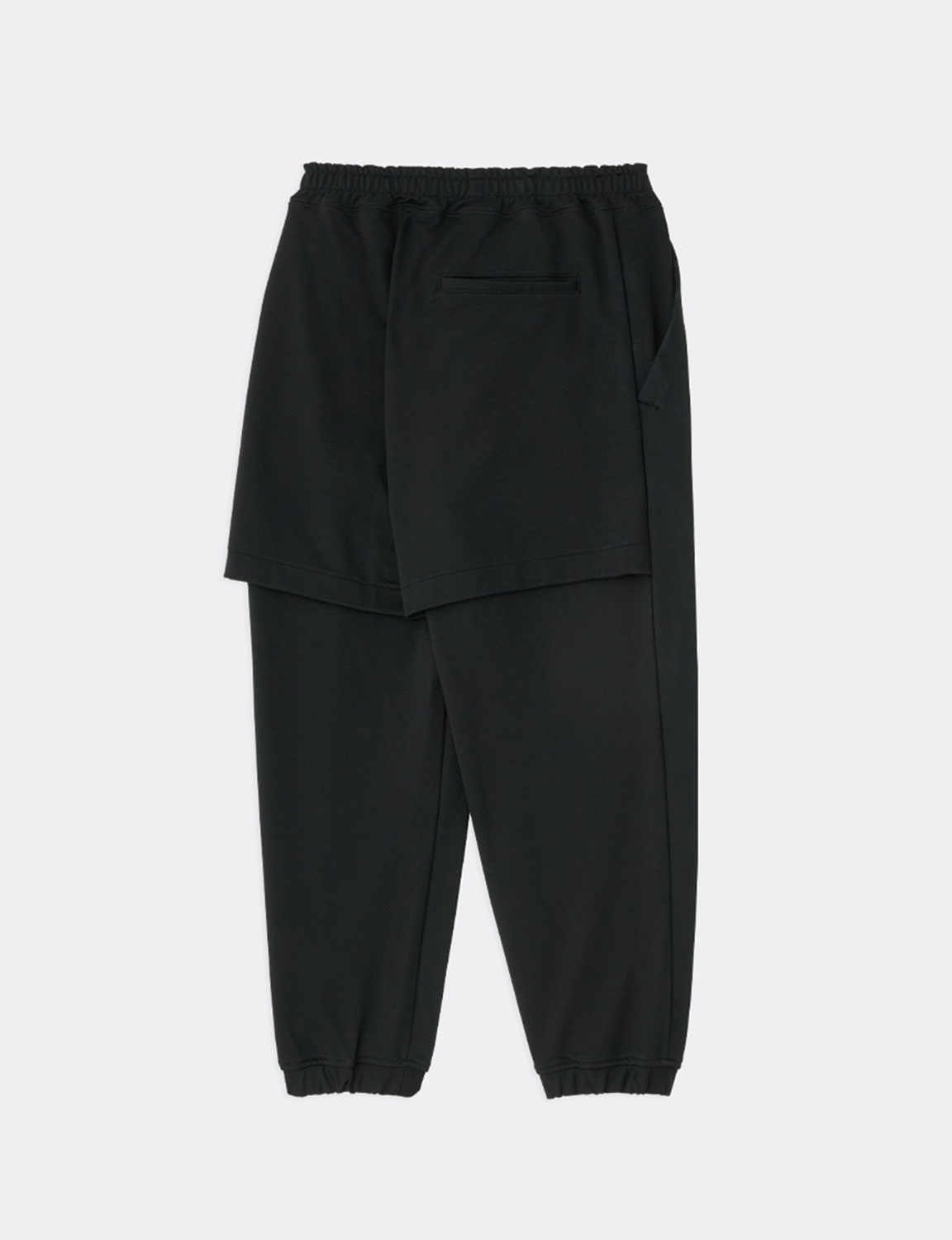 BACK LAYERED SWEAT PANTS