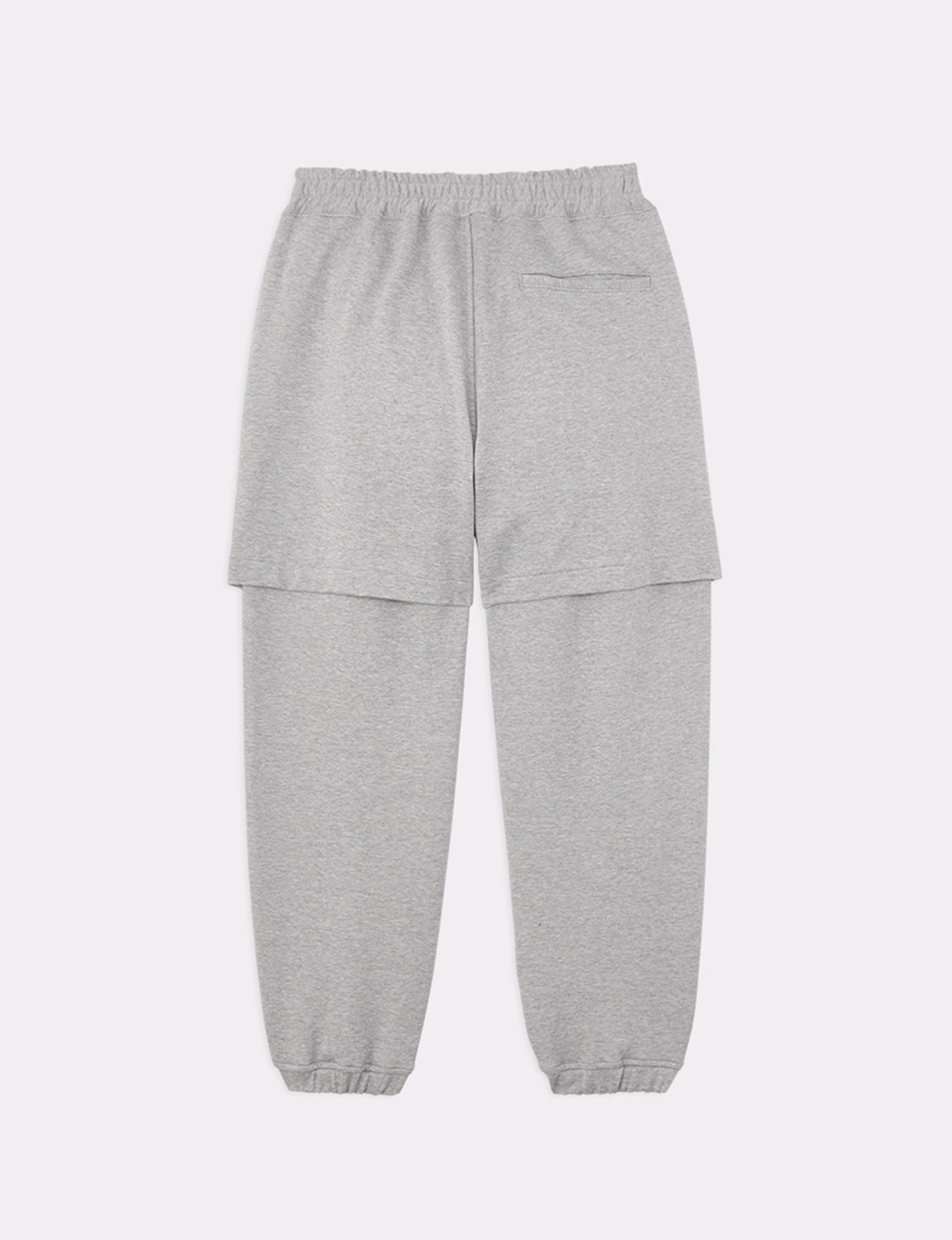 BACK LAYERED SWEAT PANTS