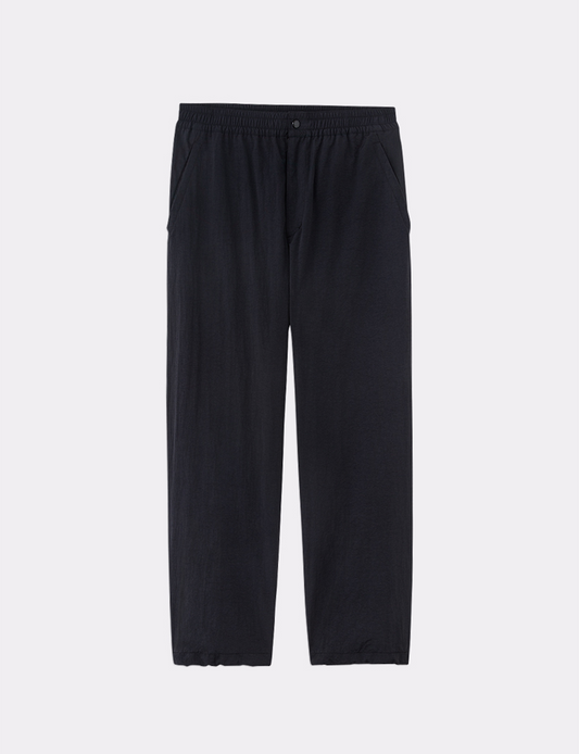 NYLON WIDE EASY PANTS