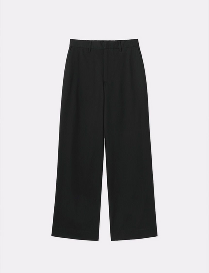 CHINO STRAIGHT WIDE TROUSERS