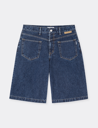 BACK 2 FRONT BAGGY DENIM SHORTS