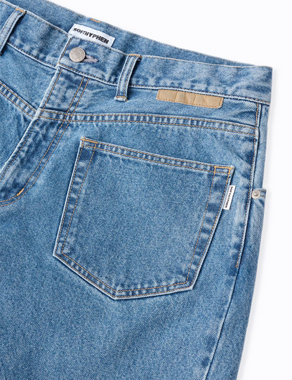 BACK 2 FRONT BAGGY DENIM SHORTS