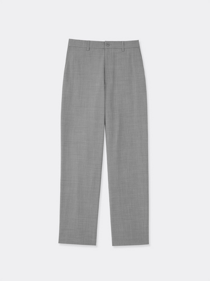 STRAIGHT WIDE TROUSERS