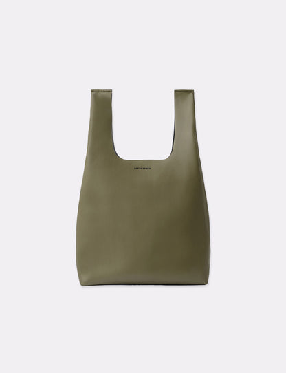 FAUX LEATHER CONVENIENCE BAG