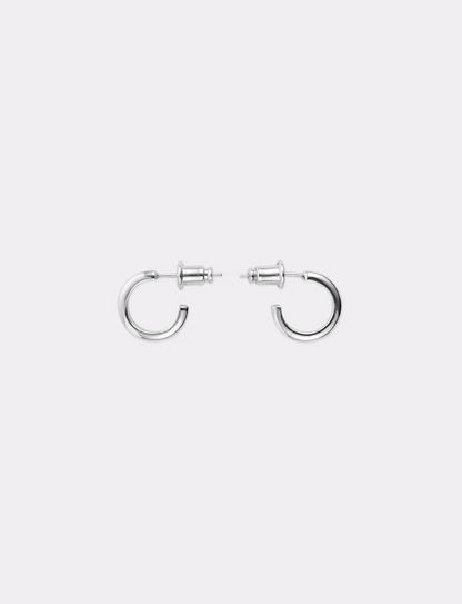 SILVER WEAR - HIGH DOME EARRINGS