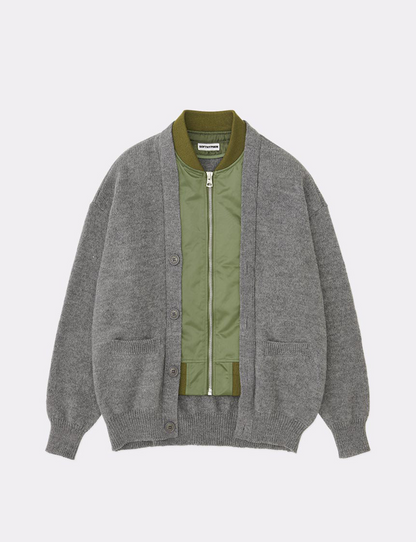 MA-1 MIX CARDIGAN